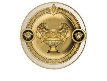 6 x plate in porcelain - rosenthal versace prestige gala 11280-403637-10850 6 x plate in porcelain - Rosenthal